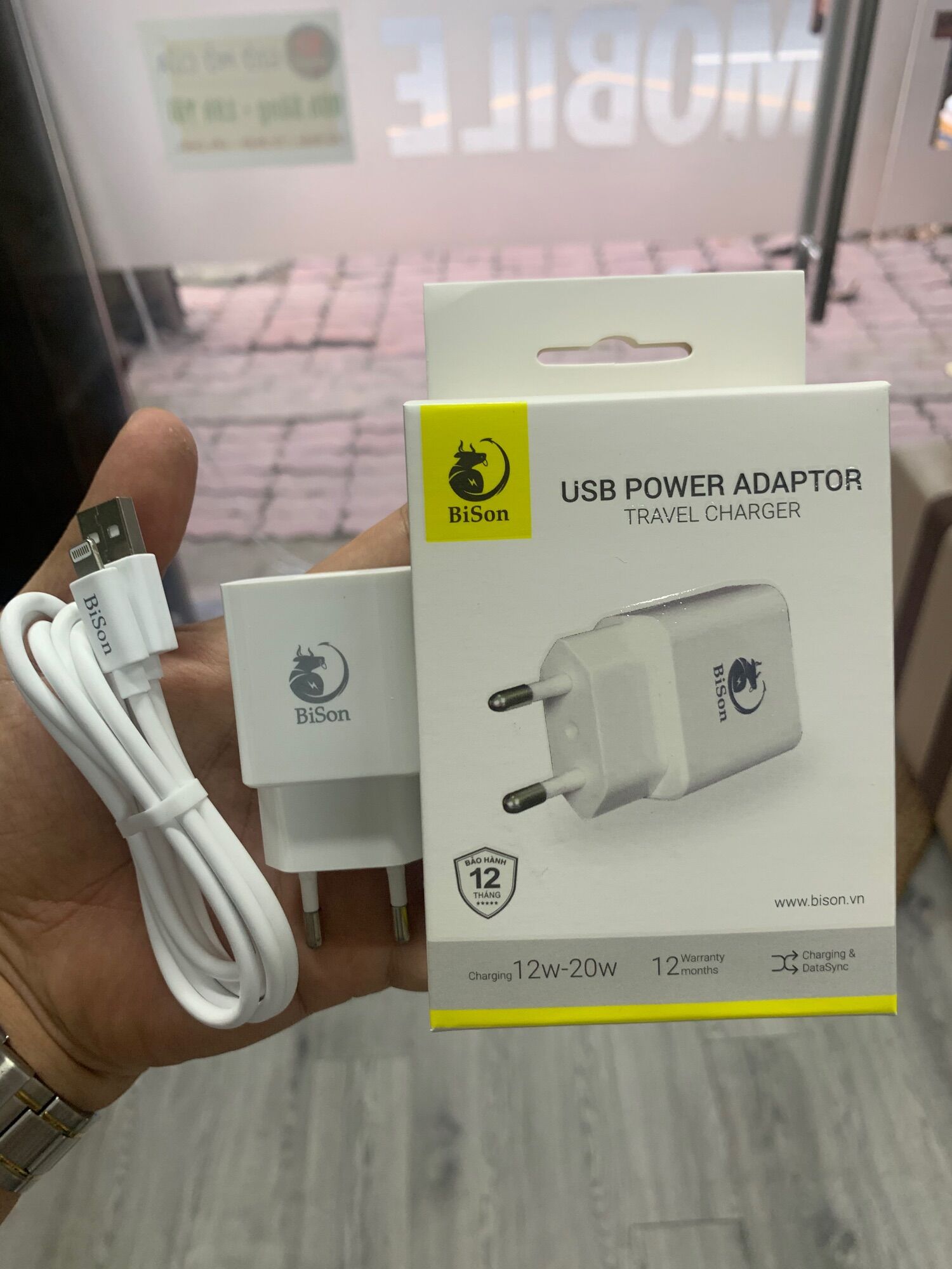Combo cốc sạc + cáp lighting 12w sử dụng được cho mọi iphone ipad - bảo hành 06 tháng