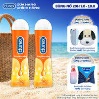 Bộ Gel Bôi Trơn Durex Warming 2 Chai 100ml ( New )