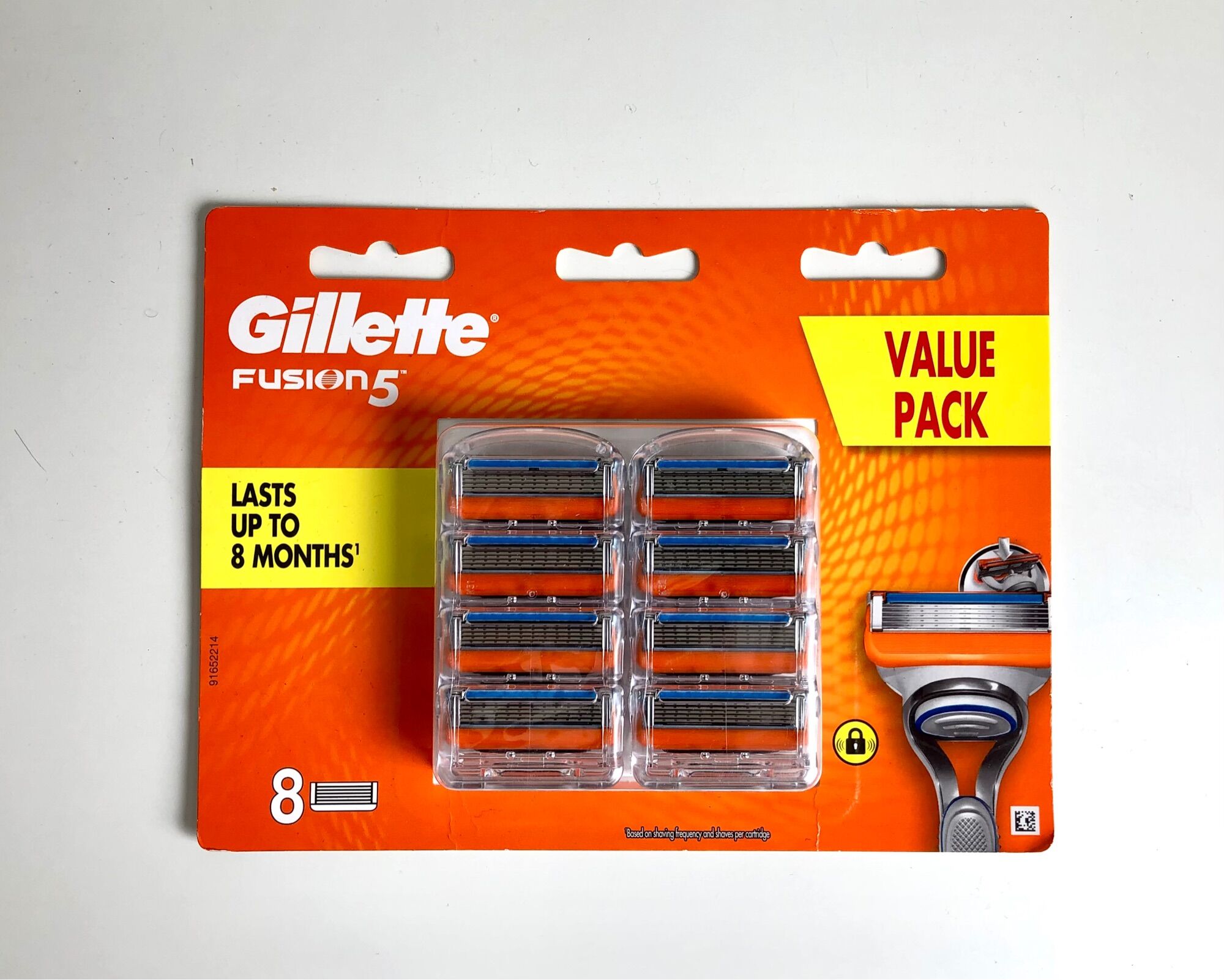 Lưỡi dao cạo râu Gillette 5 lưỡi Fusion
