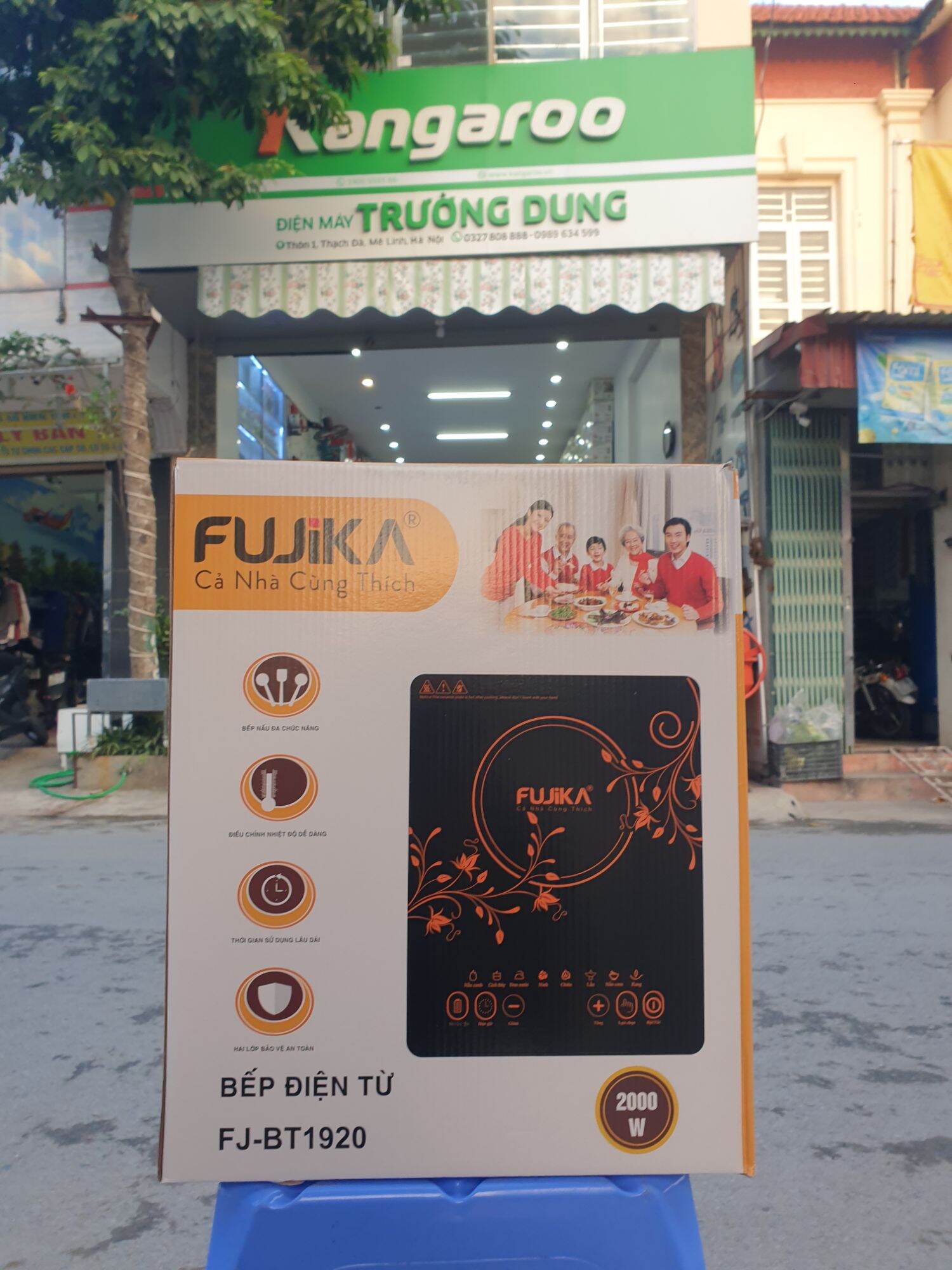 Bếp điện từ đơn 2000W FUJIKA. FJ-BT1920
