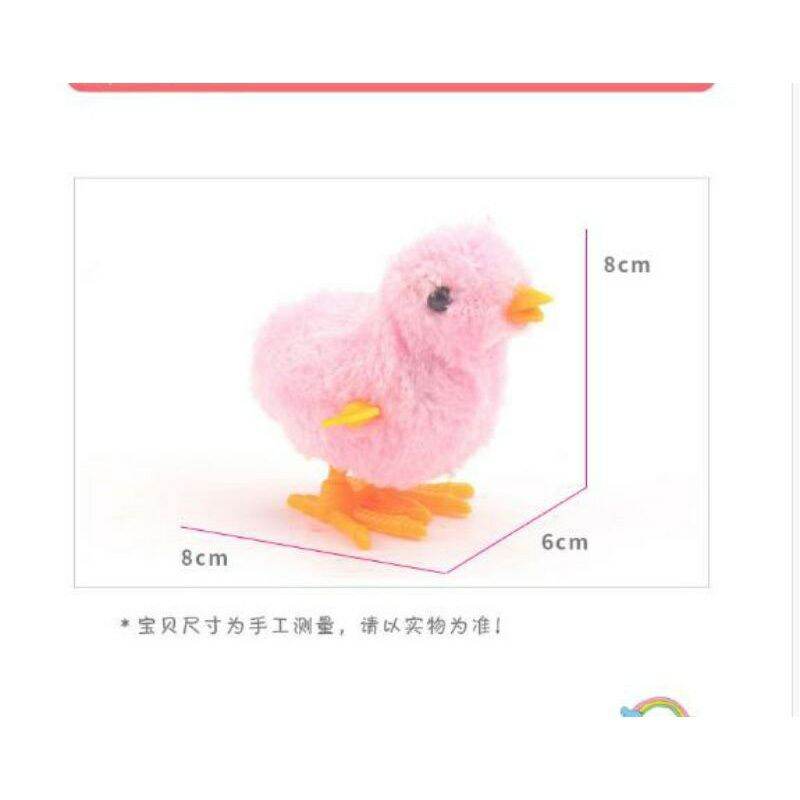 Đồ chơi gà con vặn cót biết nhảy cho bé