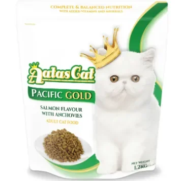 Hạt mèo aatas cat pacific gold cá hồi & cá cơm 1.2kg