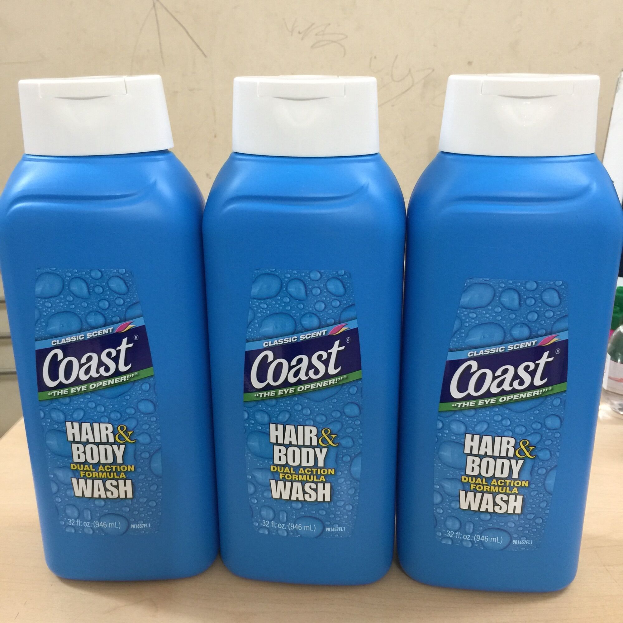 Sữa tắm & dầu gội coast 946ml