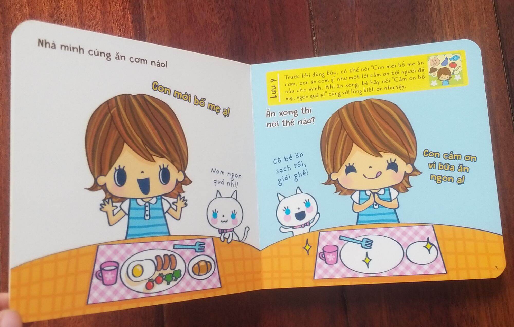 Sách Ehon kỹ năng Chào hỏi lịch sự