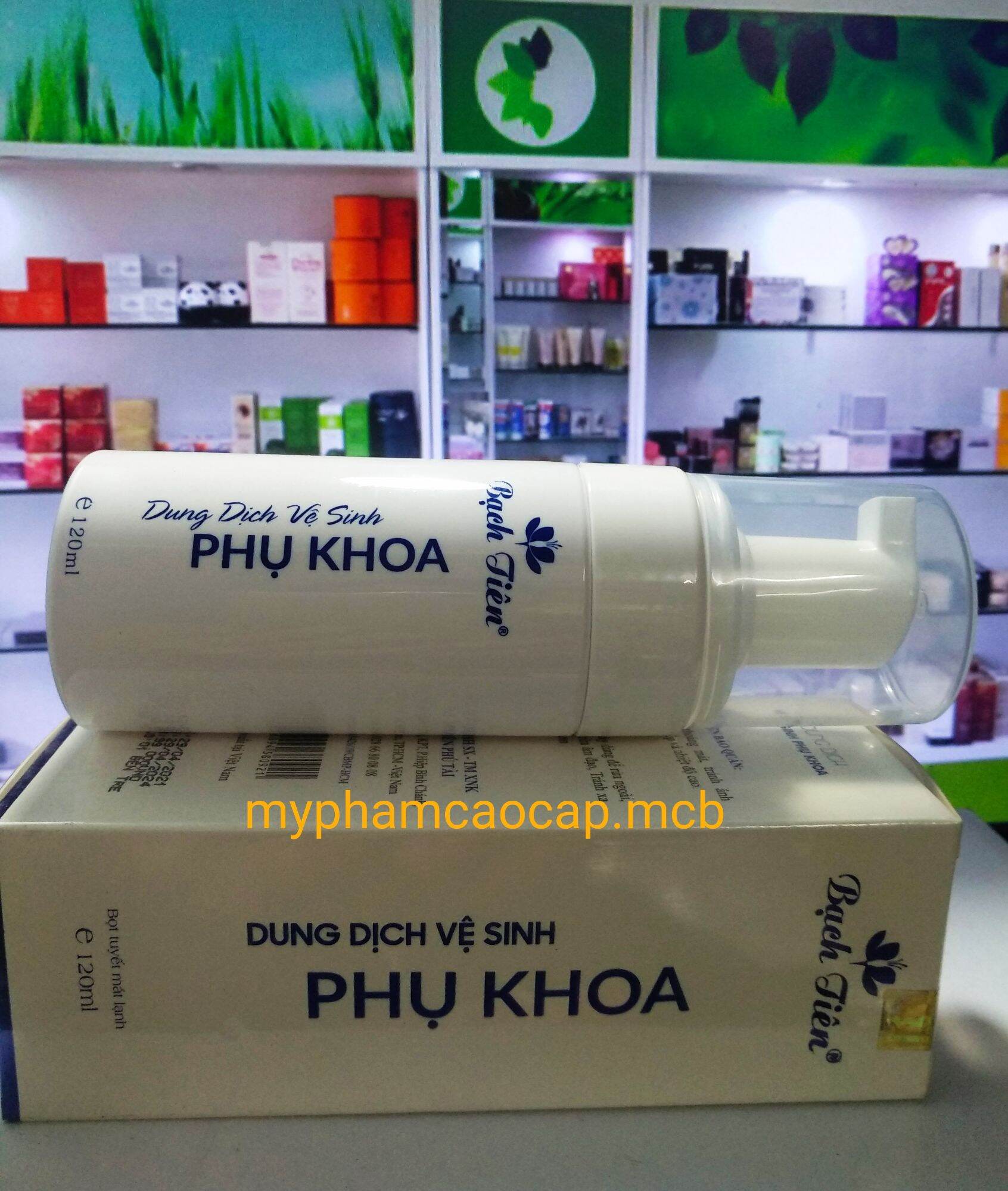 DUNG DỊCH VỆ SINH PHỤ KHOA BẠCH TIÊN
