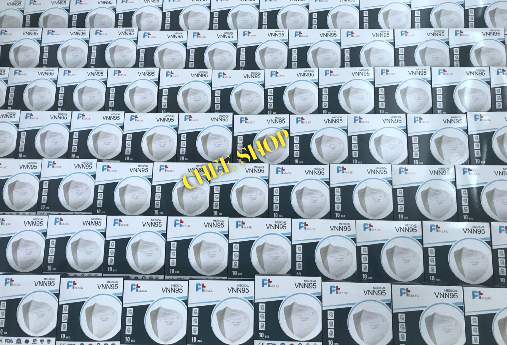 Combo 30 Hộp Khẩu Trang N95 ( 300 Cái )