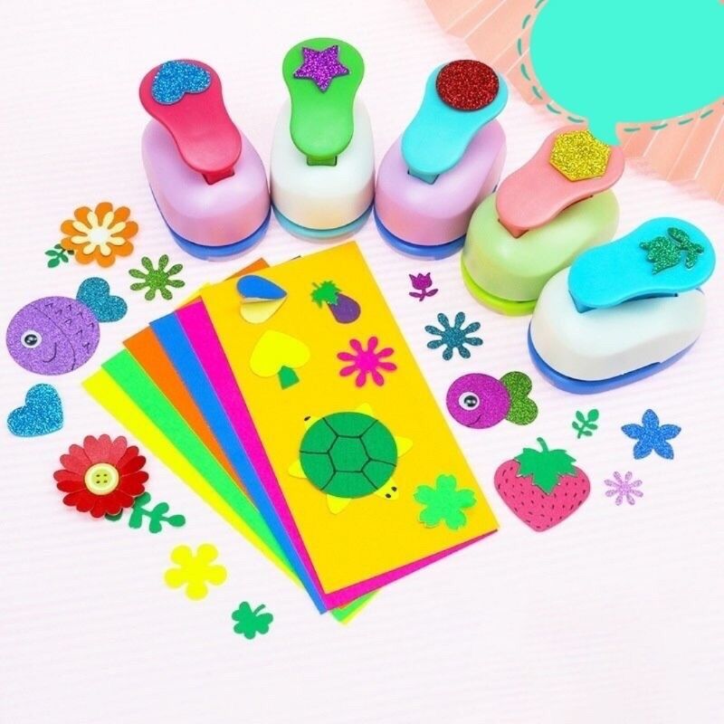 Dập trợ lực hình hoa size 2.5cm, 3.5cm và 5 cm, dập xốp bitis, giấy