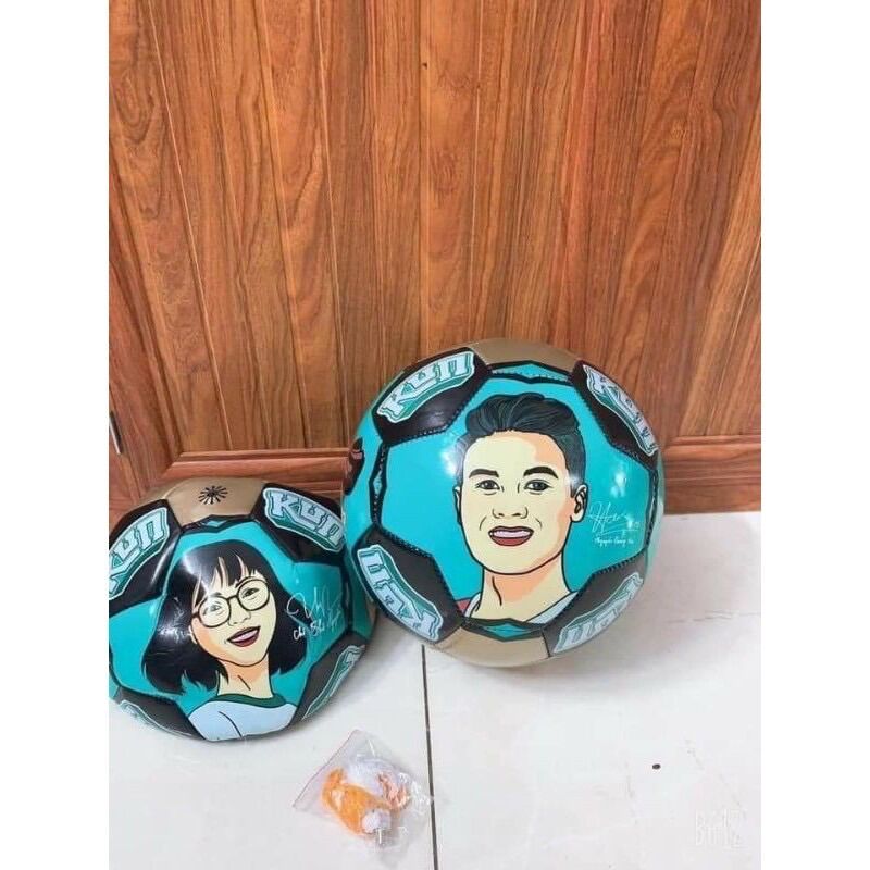 BÓNG KUN SIZE 5 - QUÀ TẶNG SỮA KUN ( BÓNG + TÚI LƯỚI + KIM BƠM )