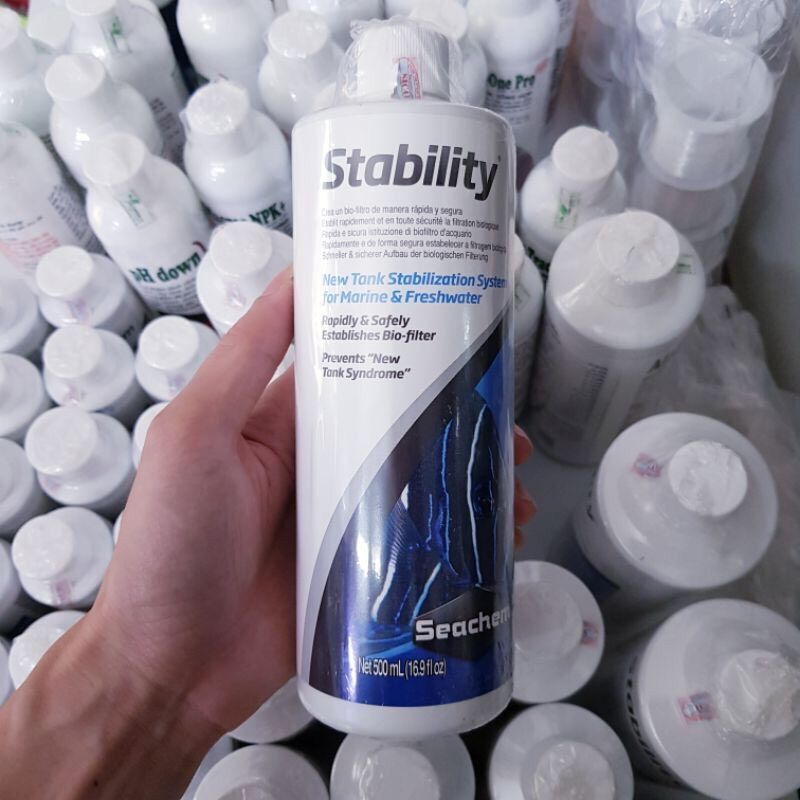 [Chính hãng tem] Vi sinh cao cấp Seachem Stability (USA)