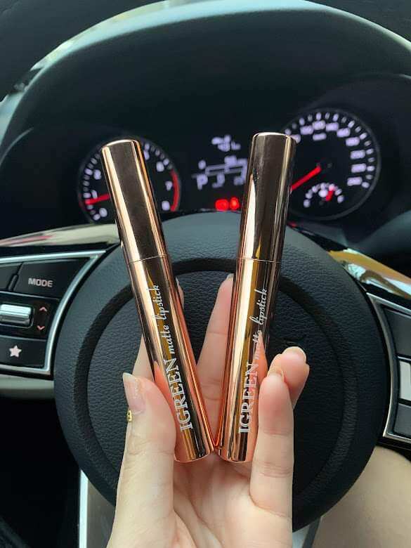 Son kem lì không chì mềm mượt – IGREEN matte lipstick