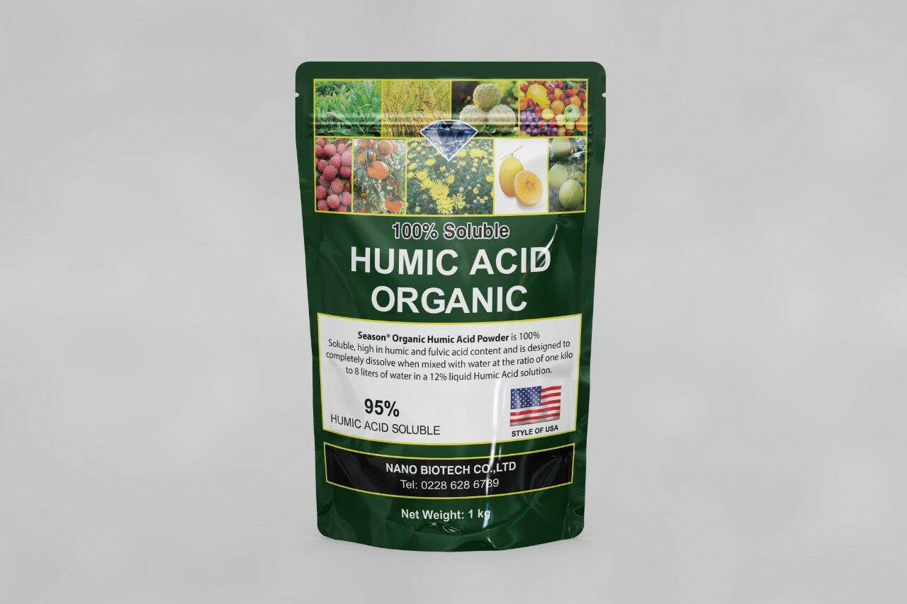 Humic acdid organic gói 1kg pha 600 lít