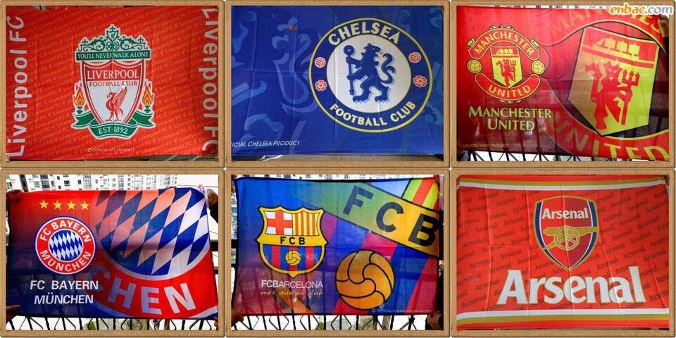 Cờ treo tường CLB bóng đá - LiDO Sports