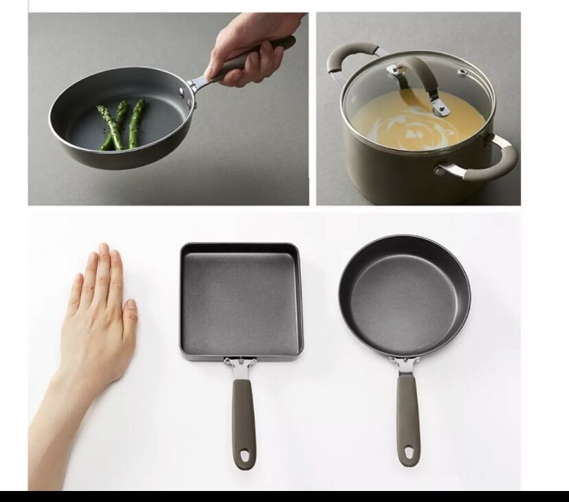 Chảo nhôm chống dính Lock&Lock Handycook size 16cm - Không dùng bếp từ - Hàng Chính Hãng