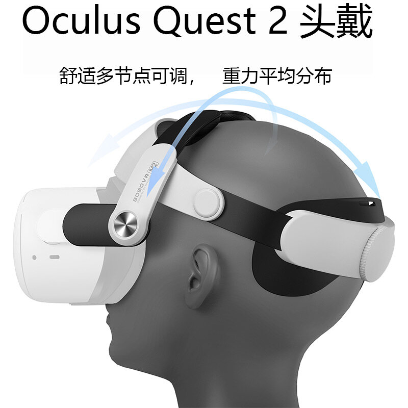 Oculus Quest 2 Đeo Đầu Thoải Mái Có Thể Điều Chỉnh Băng Đô Phụ Kiện Sản Phẩm Mới Cho Ngôi Nhà Nhỏ VR Đeo Đầu Không Áp Lực