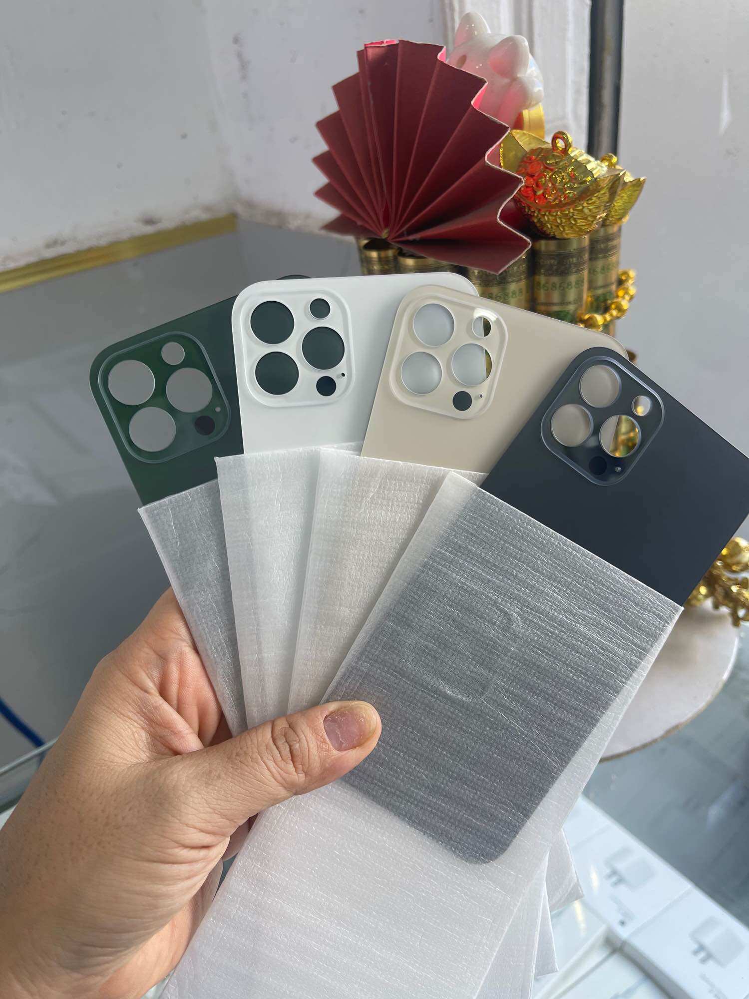 Kính lưng x - xs độ cam nhỏ