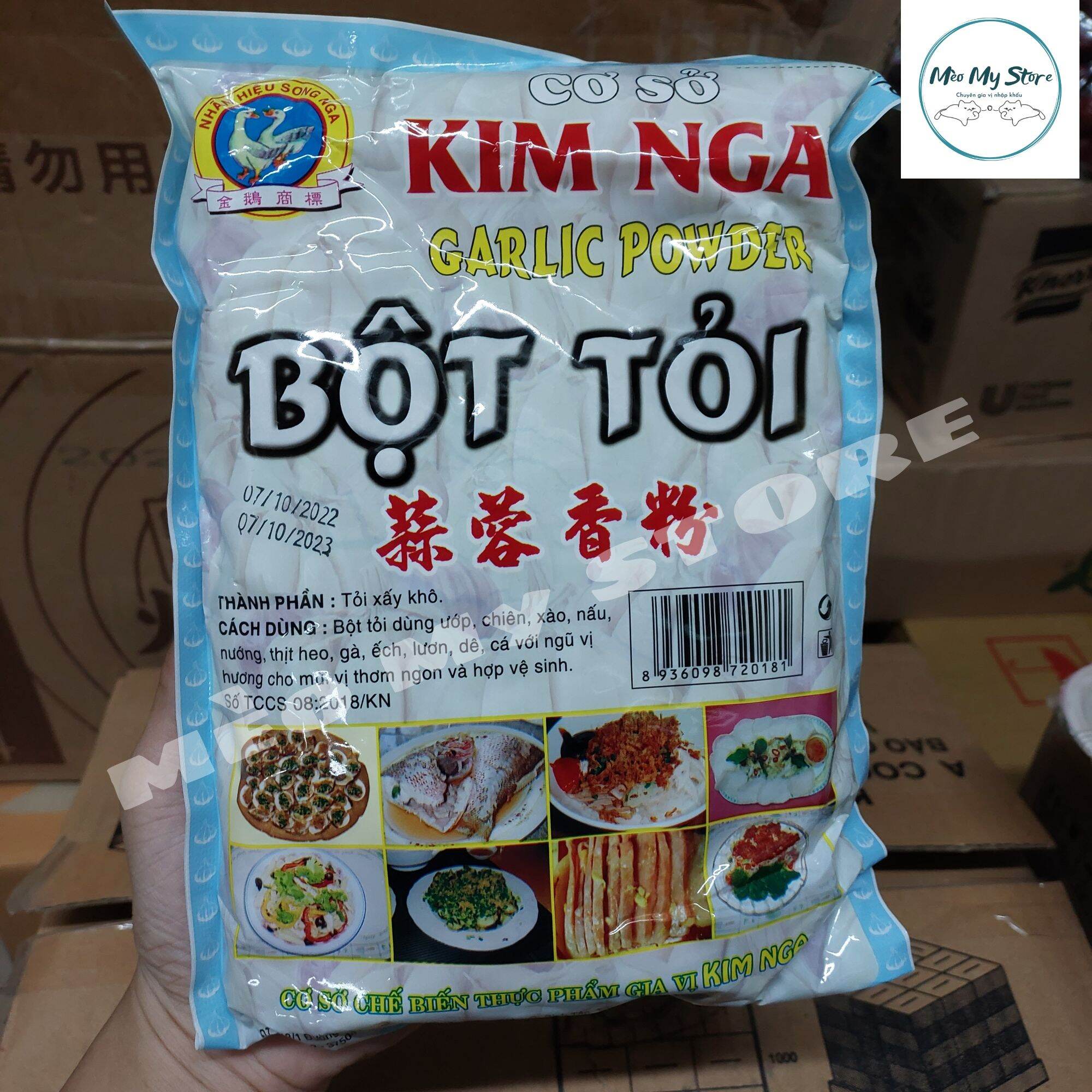 500gram bột tỏi đặc biệt hiệu kim nga