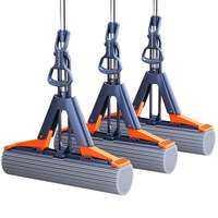 Joybos | Chổi Cọ Tự Động Gấp Gọn Đầu Bọt Biển Lớn