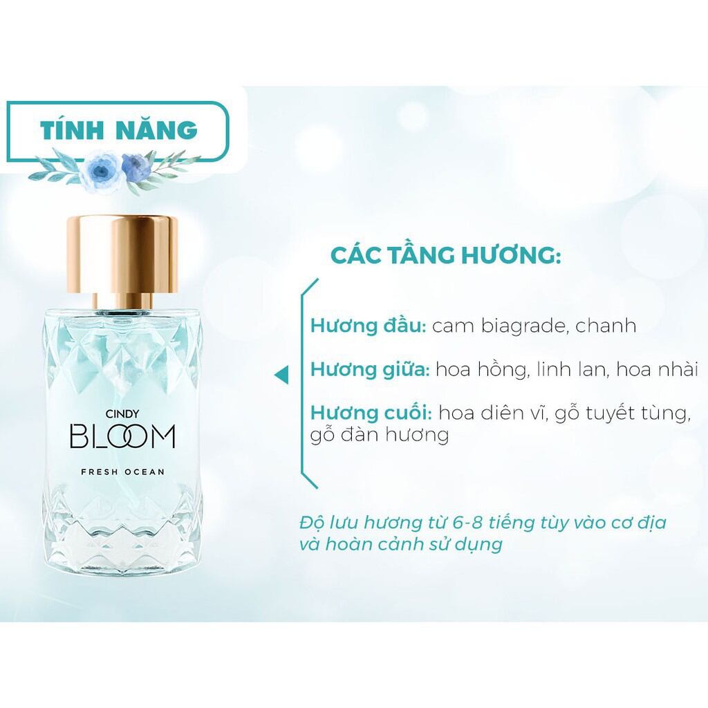 NƯỚC HOA CINDY BLOOM AROMA FLOWER