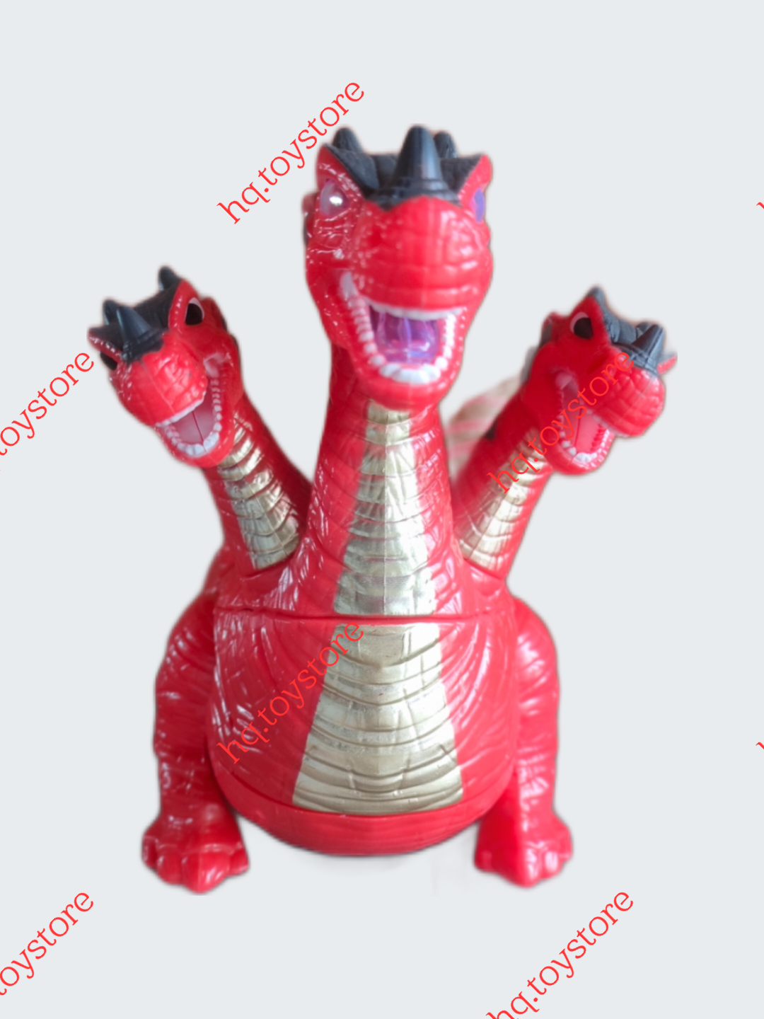 Khủng long 3 đầu biến hình robot có đèn và âm thanh