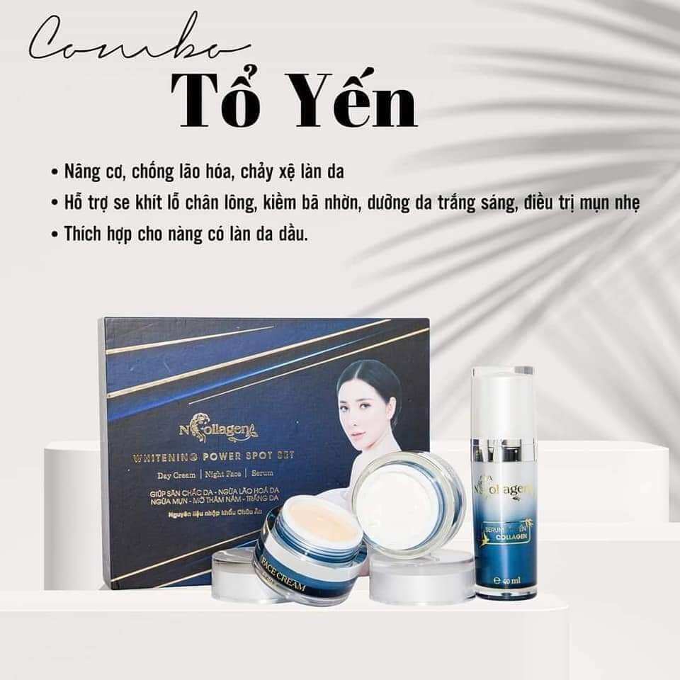 SERUM TỔ YẾN DƯỠNG TRẮNG DA N_COLAGEN