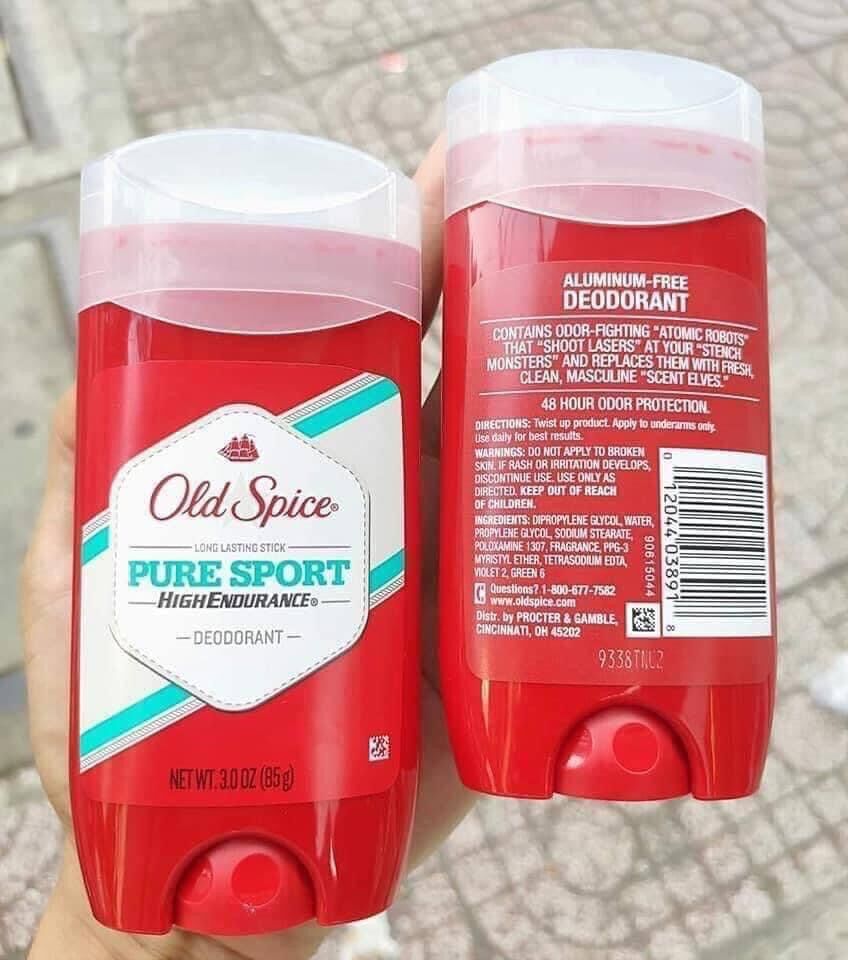 Lăn nách Old Spice mùi Unisex nam nữ