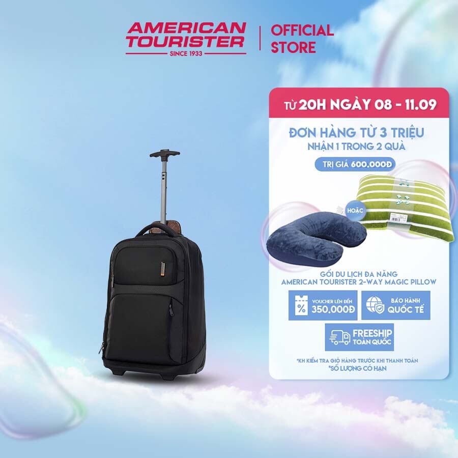 Balo kéo American Tourister Segno Wheel Backpack AS