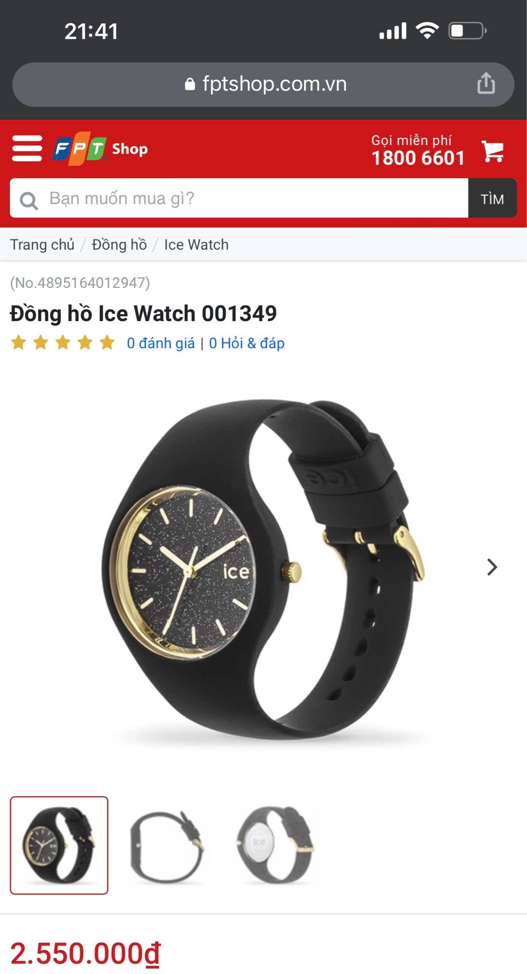 Ice Watch Mỹ Size 34-38mm