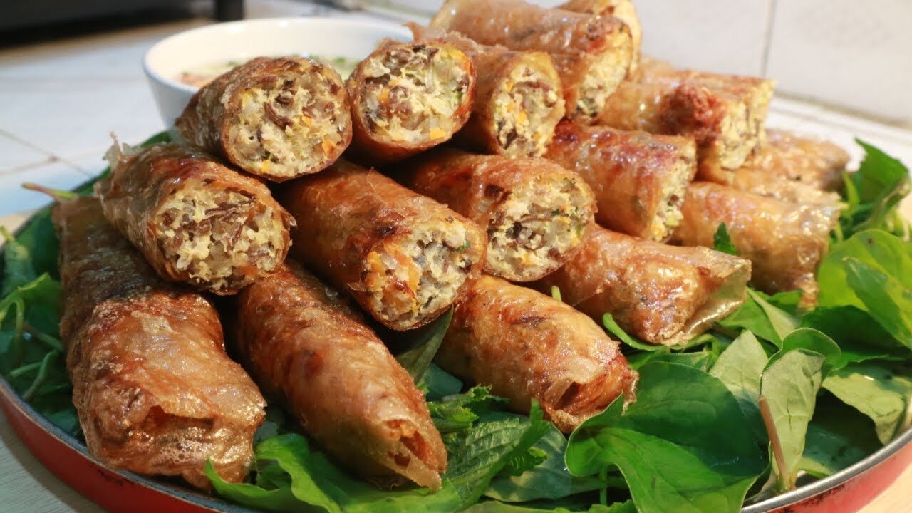 [hcm] 1 xấp bánh đa nem Nam Định ( 1 xấp 50 lá)