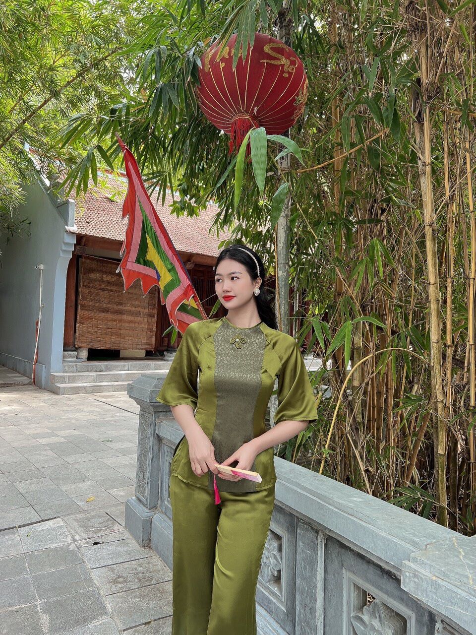 BỘ GẤM - SET PHẬT TỬ ĐI LỄ CHÙA - ĐỒ LAM ĐI CHÙA - ĐỒ BỘ MẶC NHÀ - ĐỒ LỤA
