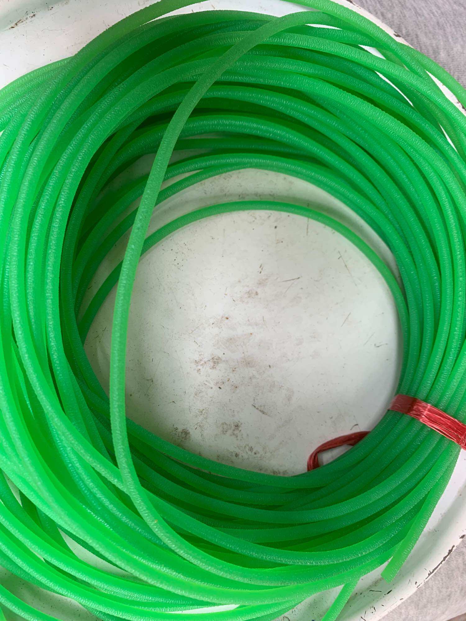 Dây curoa xanh nhám dày 3 li, Dây PU xanh nhám hàn 2 đầu dày 3 mm, Dây PU xanh nhám dày 3mm