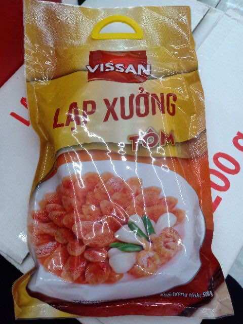 Lạp xưởng Tôm Vissan gói 500gram