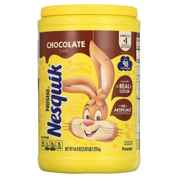 Bột Cacao Nestle Nesquik Chocolate 1.275kg của Mỹ
