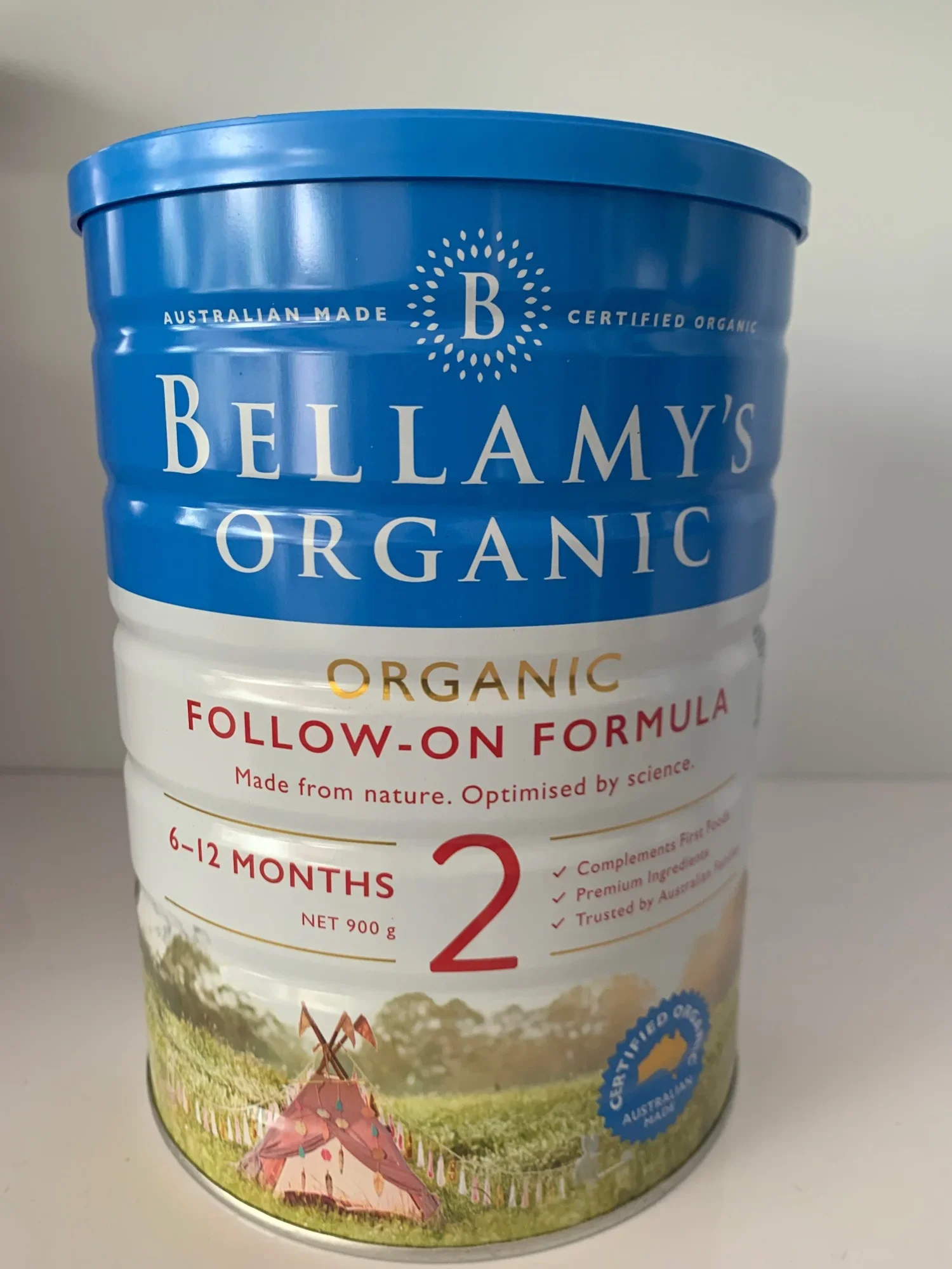 Sữa Bellamy’s Organic follow -on formula 2 (6-12M)