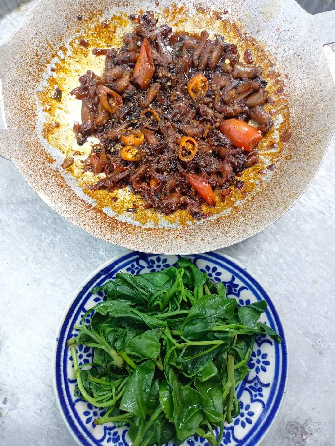CÂY GIỐNG Chậu cải trời. rau vườn nấu canh chua hay luộc, ăn sống đều ngon