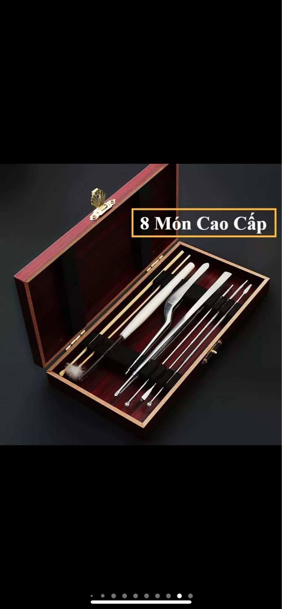 Bộ dụng cụ lấy ráy tai 8 món