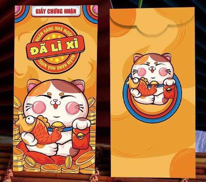 sét 10 Bì Lì xì đủ mẫu mã năm 2023