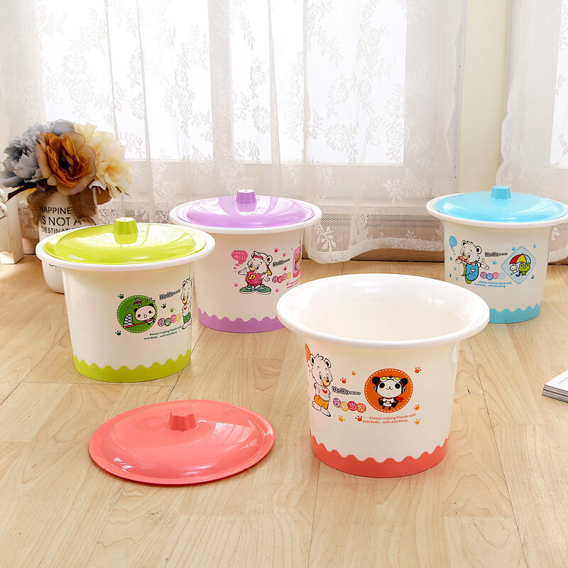 Bồn cầu trẻ em xô nước tiểu nhựa bô tiểu trẻ em nam nữ bô tiểu trẻ sơ sinh bô tiểu dày chống rơi trẻ em ống nhổ