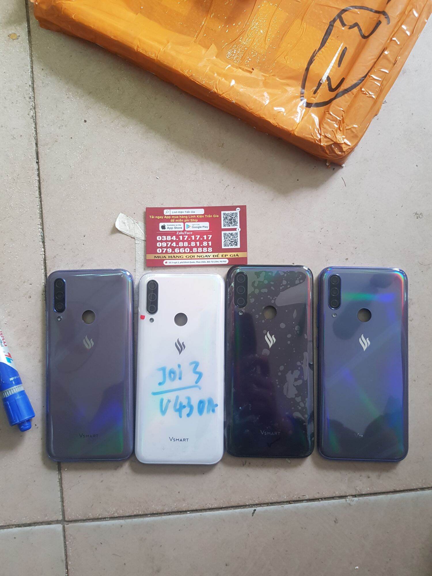 Bộ vỏ vs joi 3/v430a zin