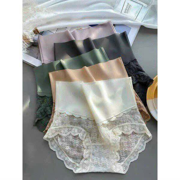 Quần lót gen su lưng định hình phối ren cao cấp
