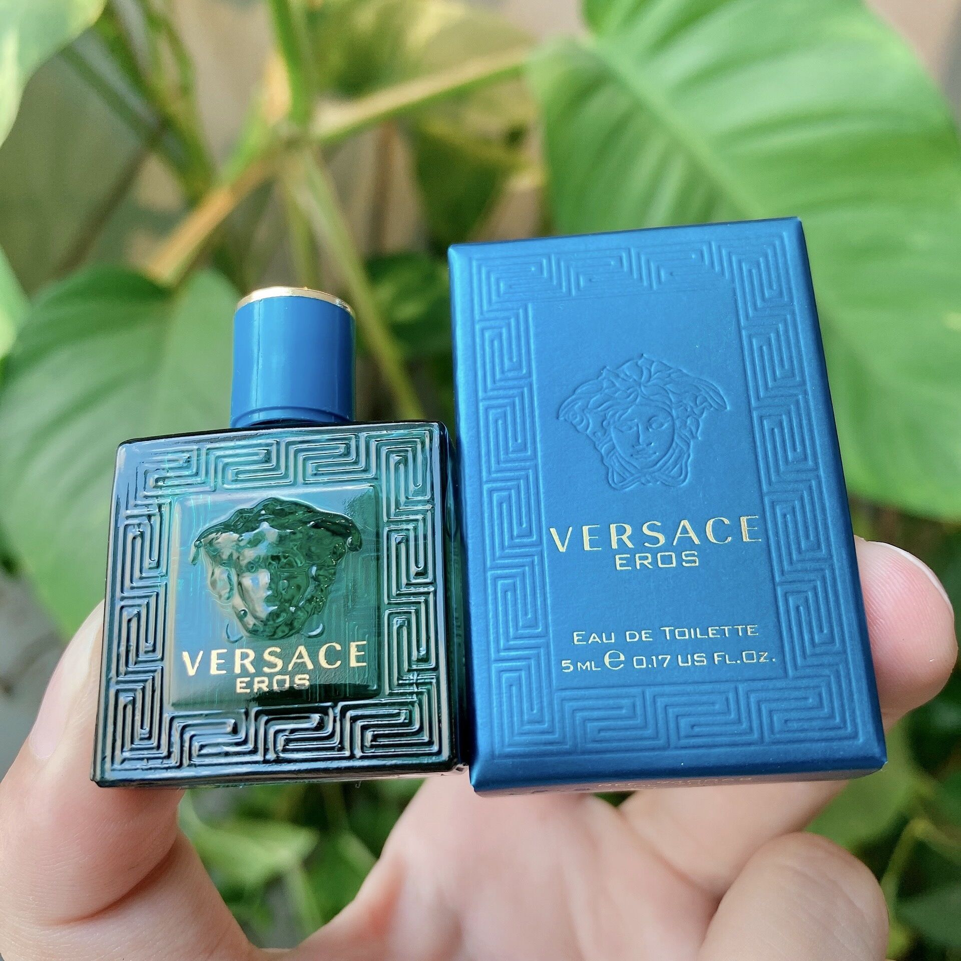 Nước hoa Versace Eros xanh EDT mini 5ml
