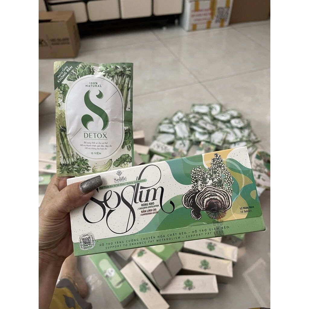Kẹo Socola Giảm Cân Soslim - 15V/hộp