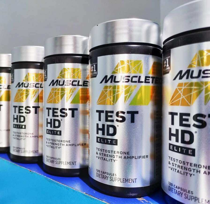 MuscleTech - Test HD Elite Tăng Testosterone Tăng Cơ Bắp 120 viên