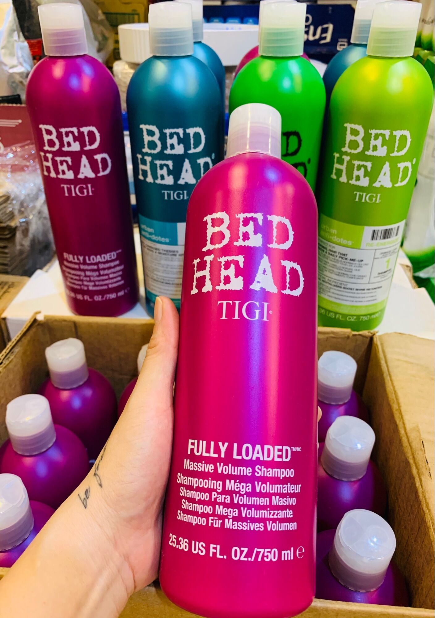 [HCM]DẦU GỘI BED HEAD TIGI 750ML - USA