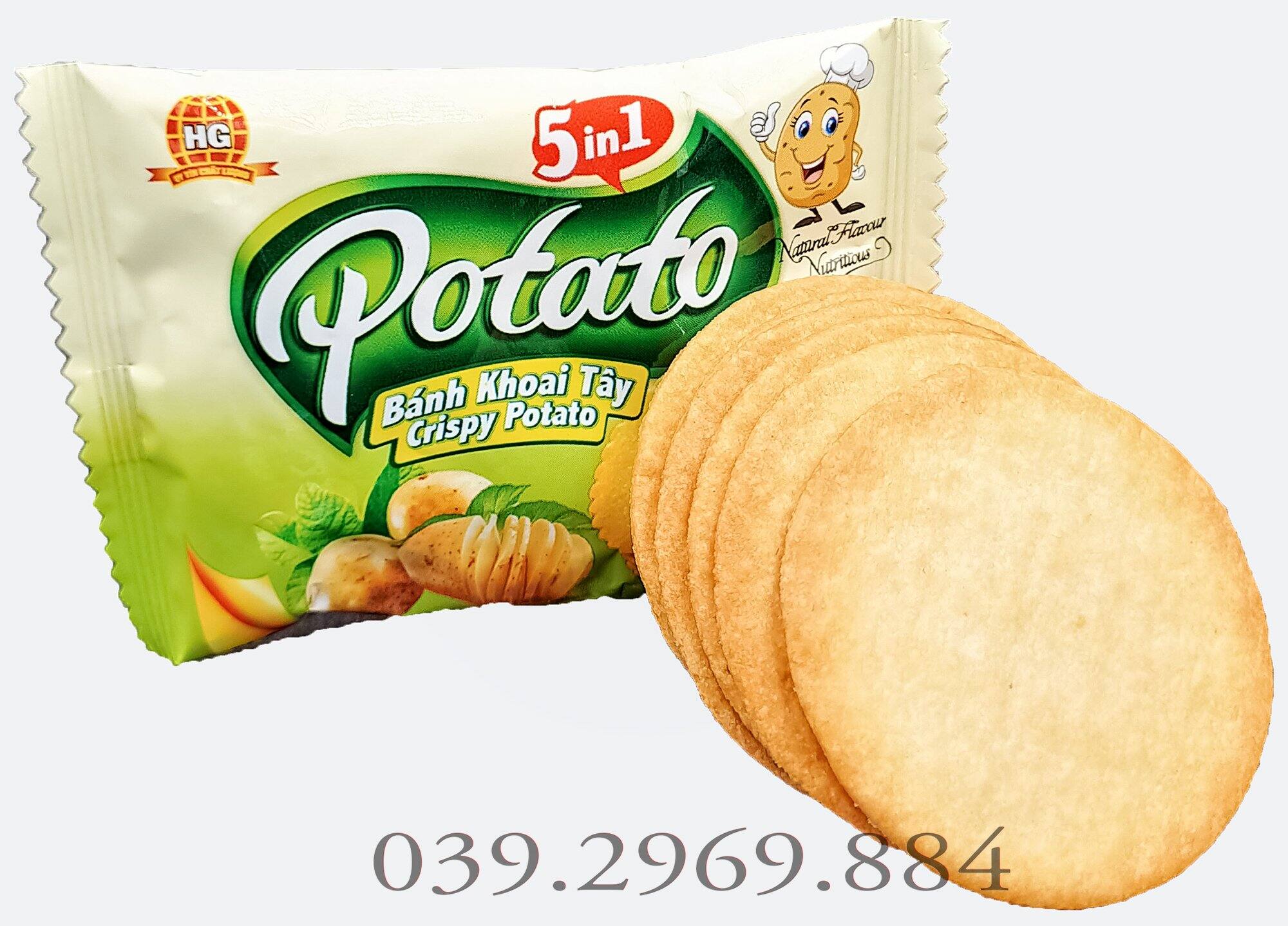 Bánh khoai tây Hoàng Gia 250g 500g 1kg