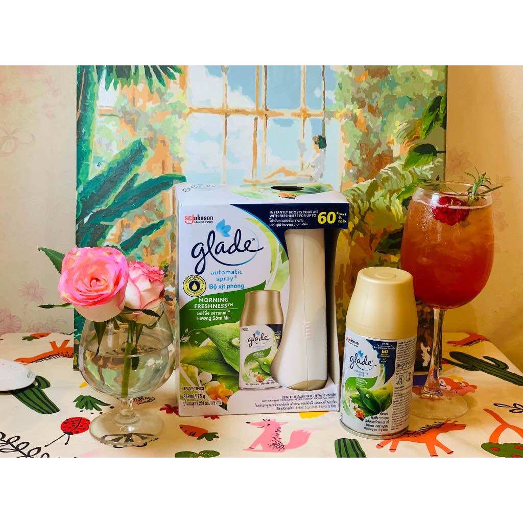 Bộ Máy Xịt Thơm Phòng Tự Động GLADE