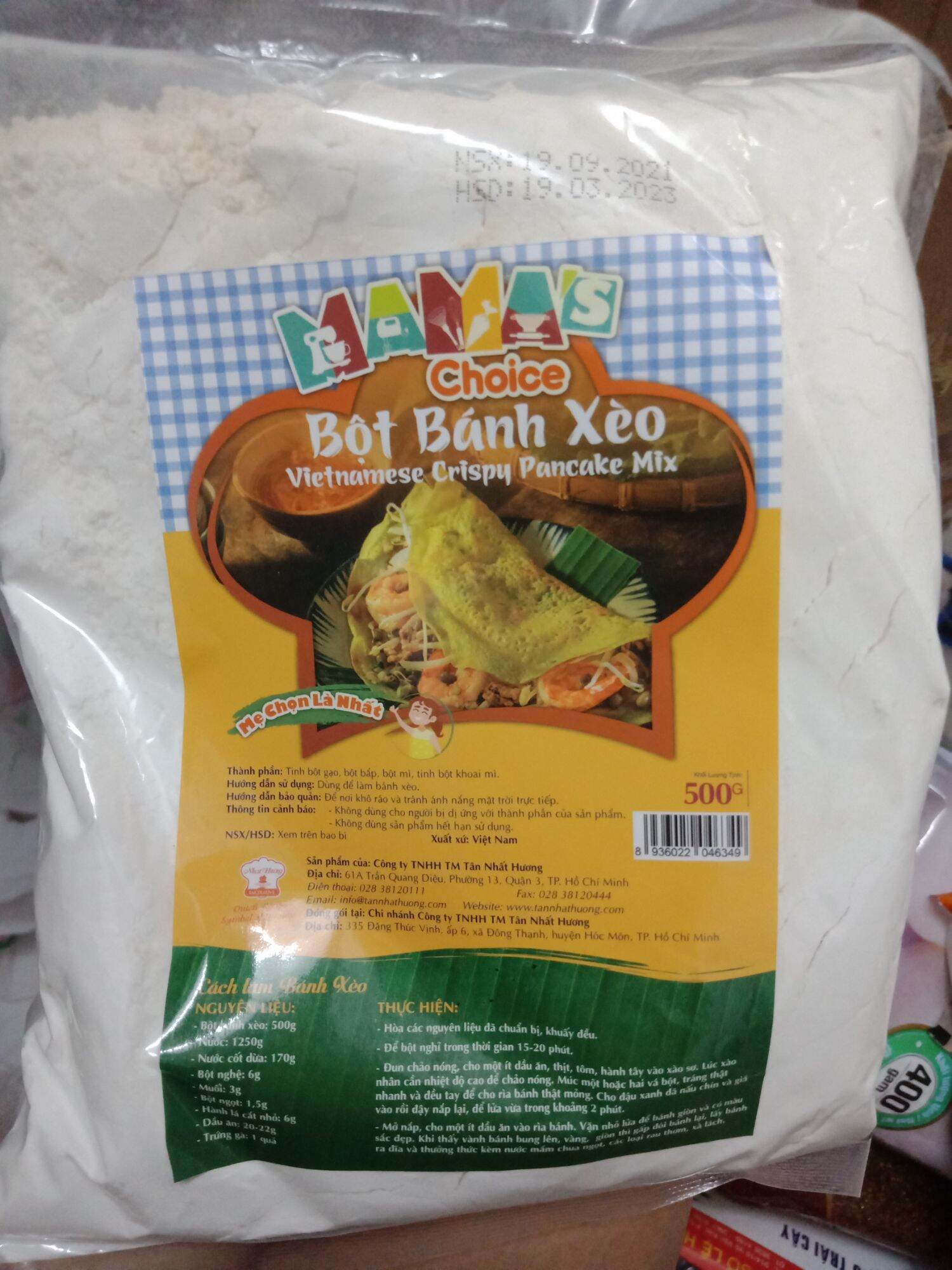 Bột Bánh Xèo Mama's Choice 500Gr