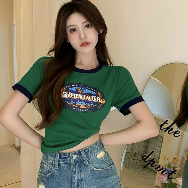Áo croptop SUVIVOR BG