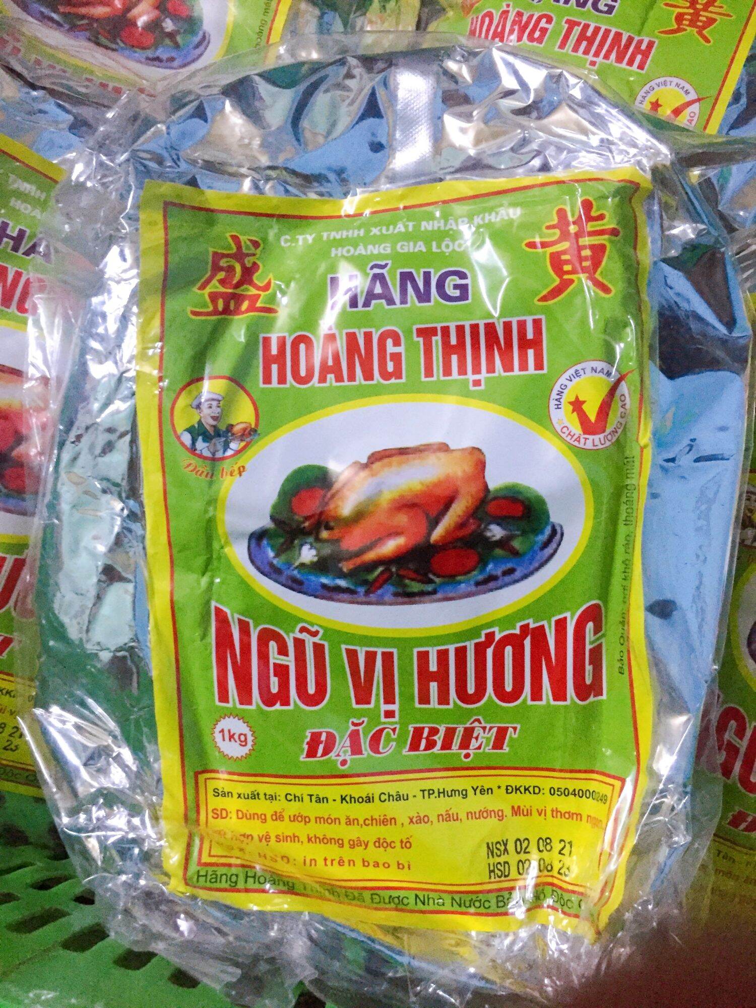 Bột Ngũ Vị Hương gói 1kg nhãn hiệu Hoàng Thịnh