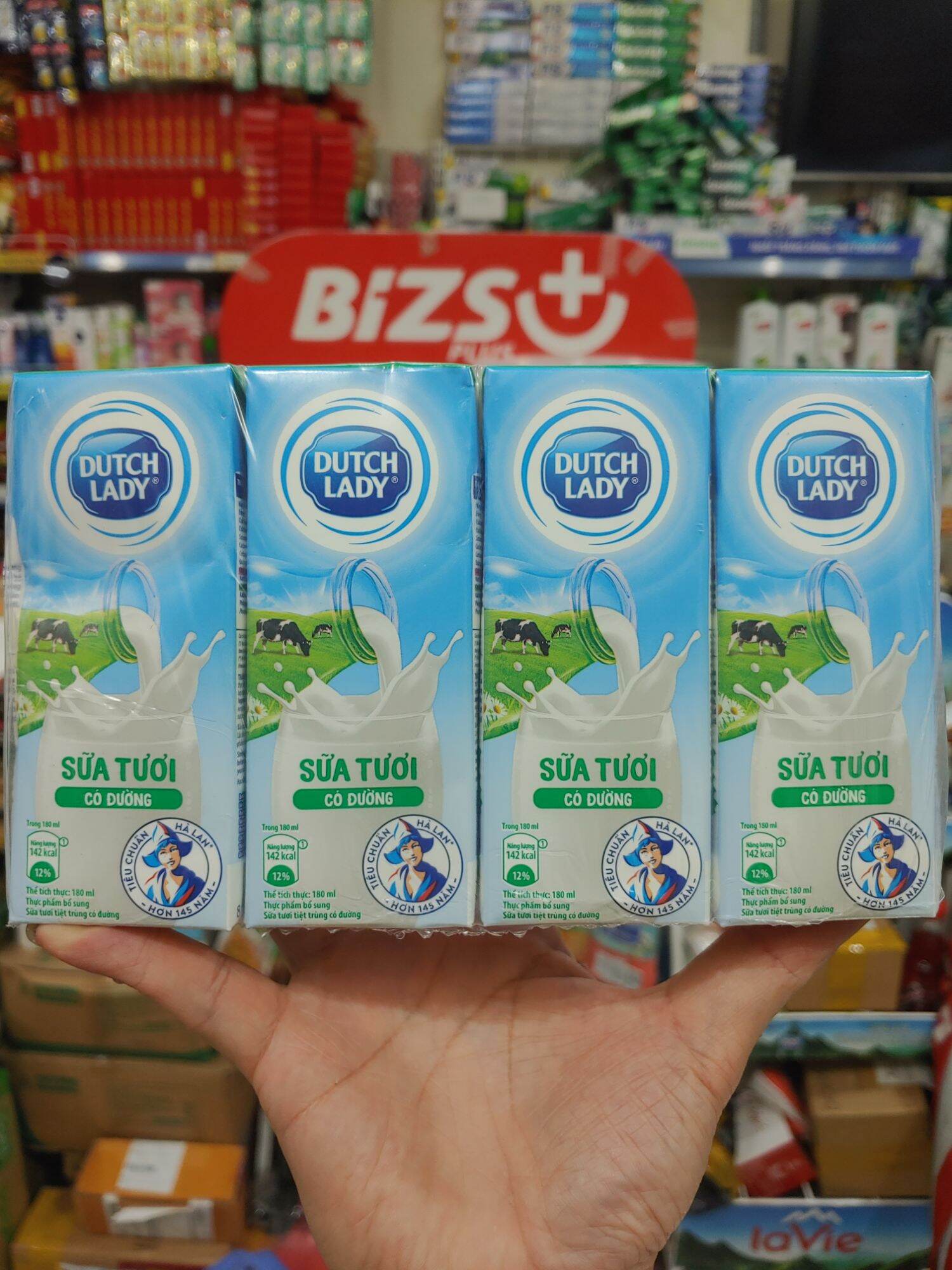Sữa cô gái hà lan các vị 180ml