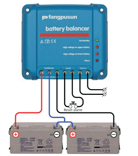 Bộ cân bằng ắc quy chì 24v, 48v